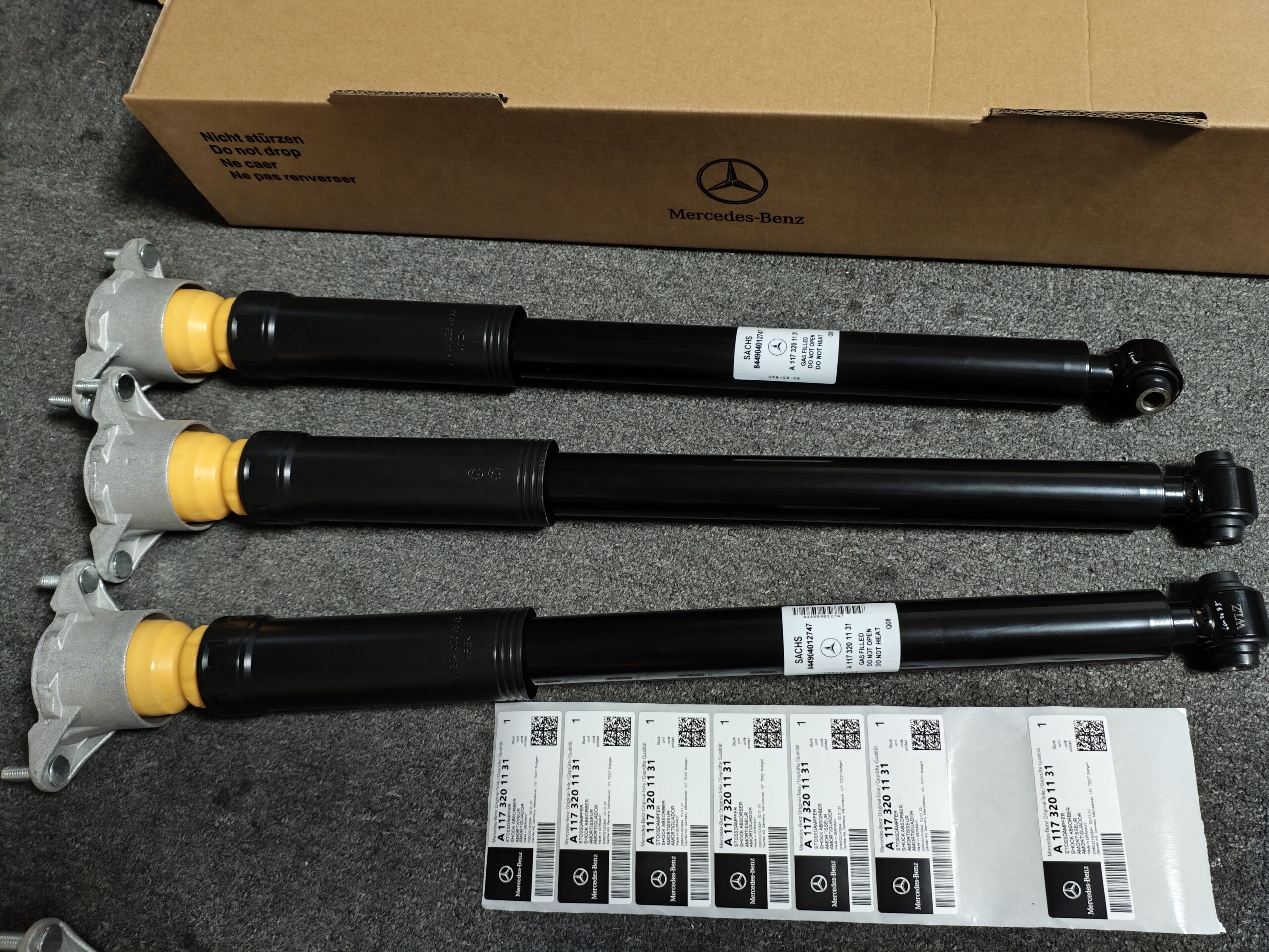 MERCEDES-BENZ C117 Rear Shock Absorber  4MATIC  1173201131 A1173201131 - Image 2