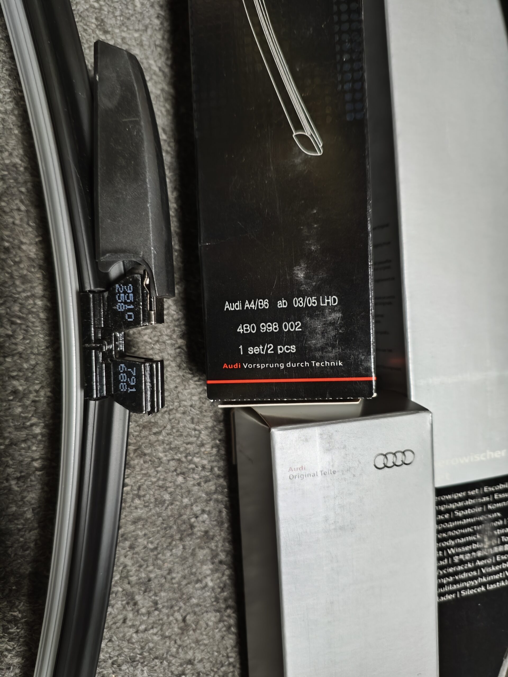 AUDI A4 A6 Wiper Blade  4B0998002 4B1955425C 4B1955425A 4B7955425L 4B7955425G - Image 4