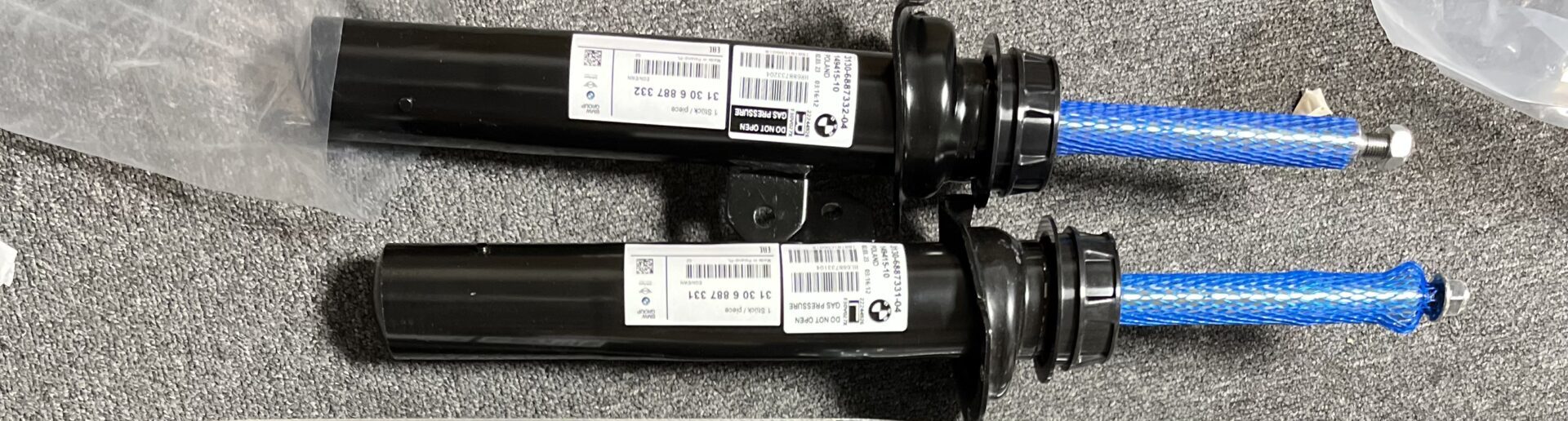 BMW F45 F46 F48 Front Left&Front Right  shock absorber 31306887331 31306887332 33506887329  33506887330 31316780466 31316780465 - 画像 (1)