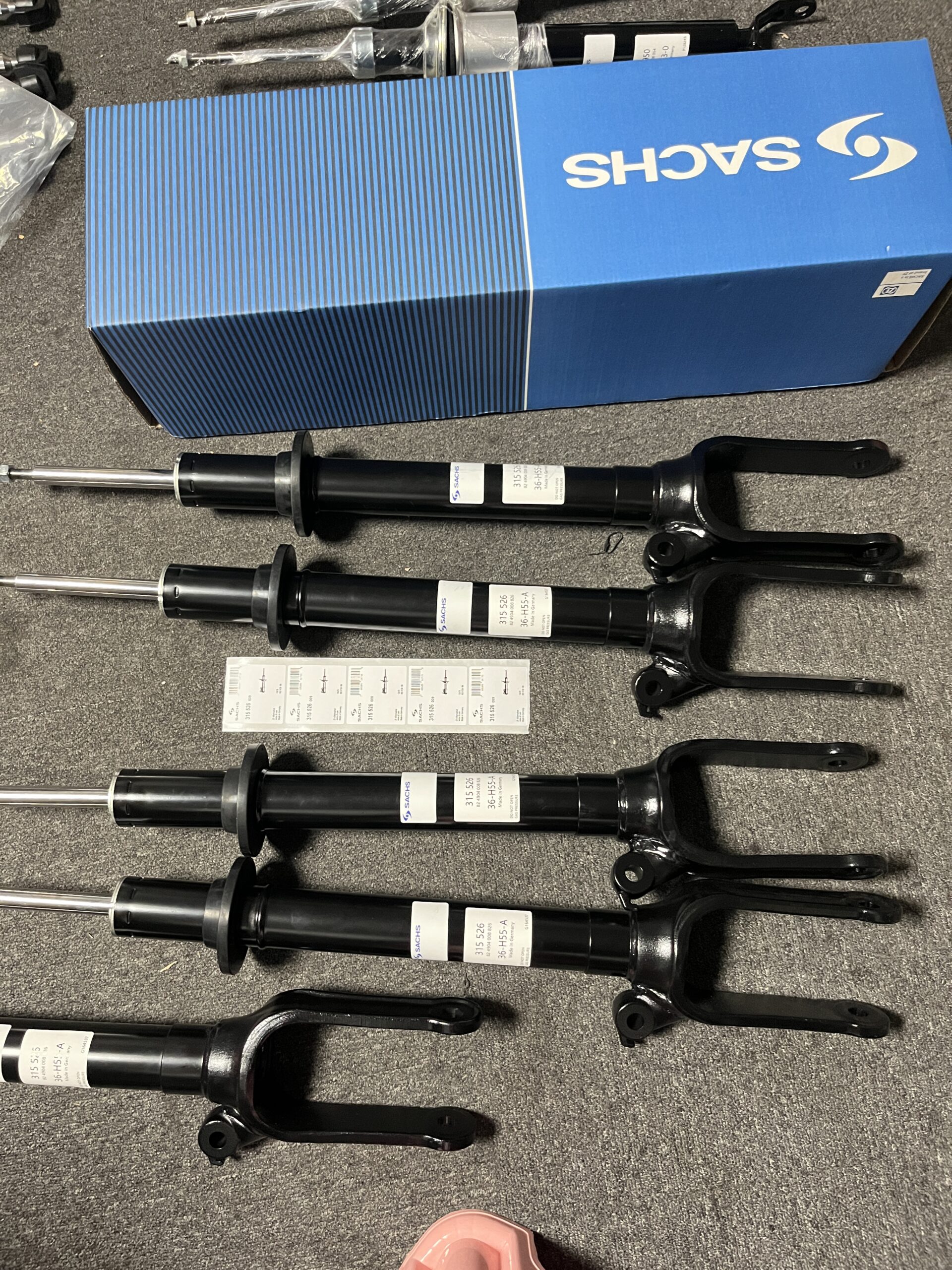 MERCEDES-BENZ W164   Shock Absorber F A1663231000 A1663232400 A1663232900 SACHS 824904008826 315526 BILSTEIN 24-166652 24-124362 - 图片 2