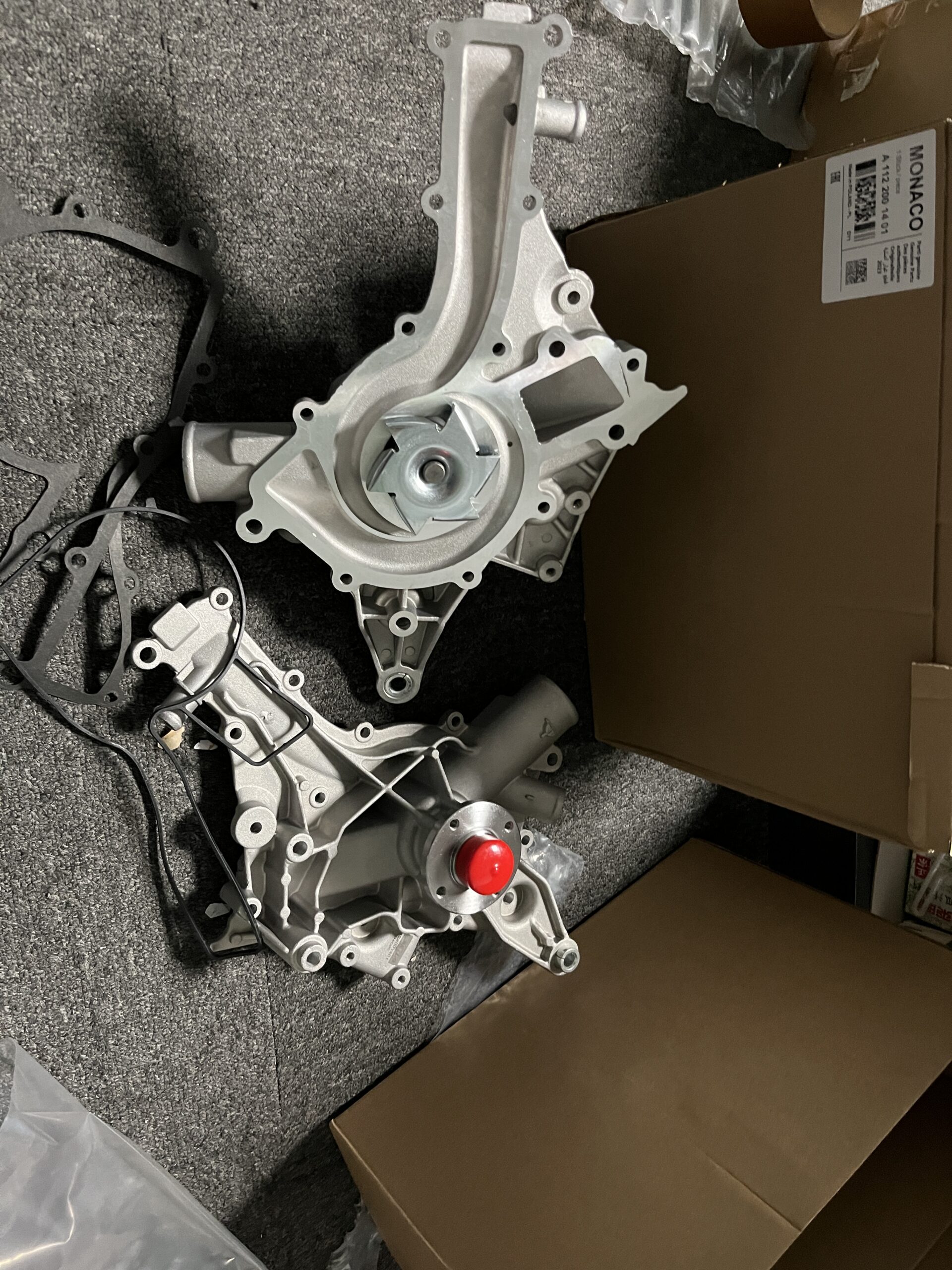 MERCEDES-BENZ  W202 W463 W211 Water Pump 1122000101 1122000110 1122000123  1122000201  1122000401 1122000901  1122001101  1122001401 - 图片 4