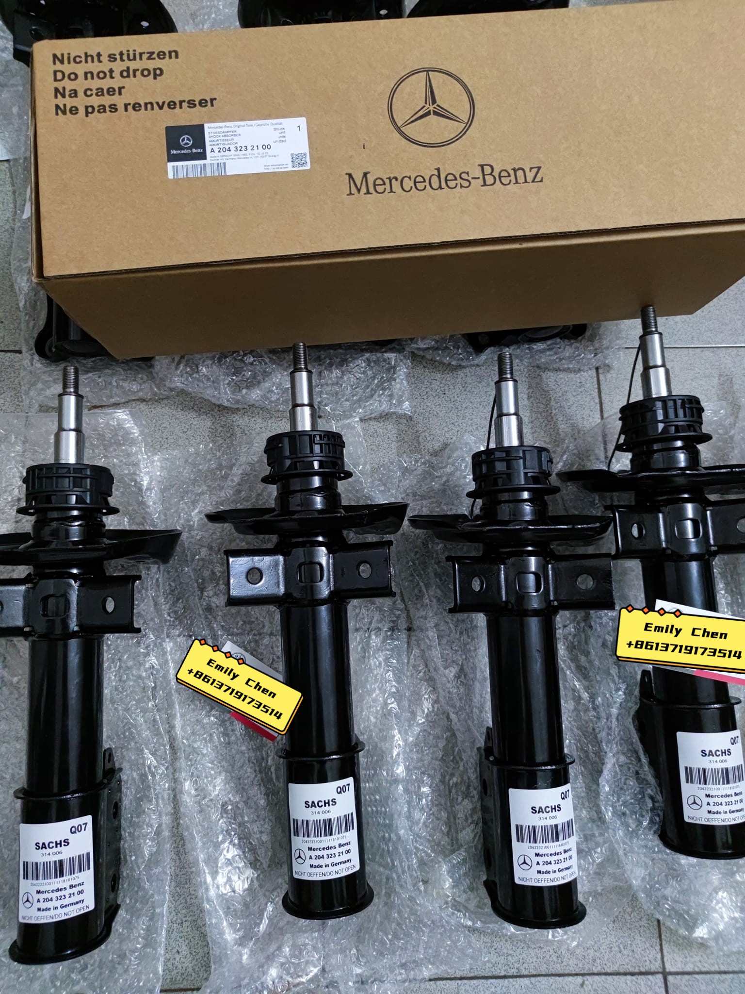 MERCEDES-BENZ X204 Shock-Absorber Strut  2043230600  2043230700 2043231700 2043231800  2043231900 2043232000 2043232100  2043233800 2043233900 2043234200 - Image 2