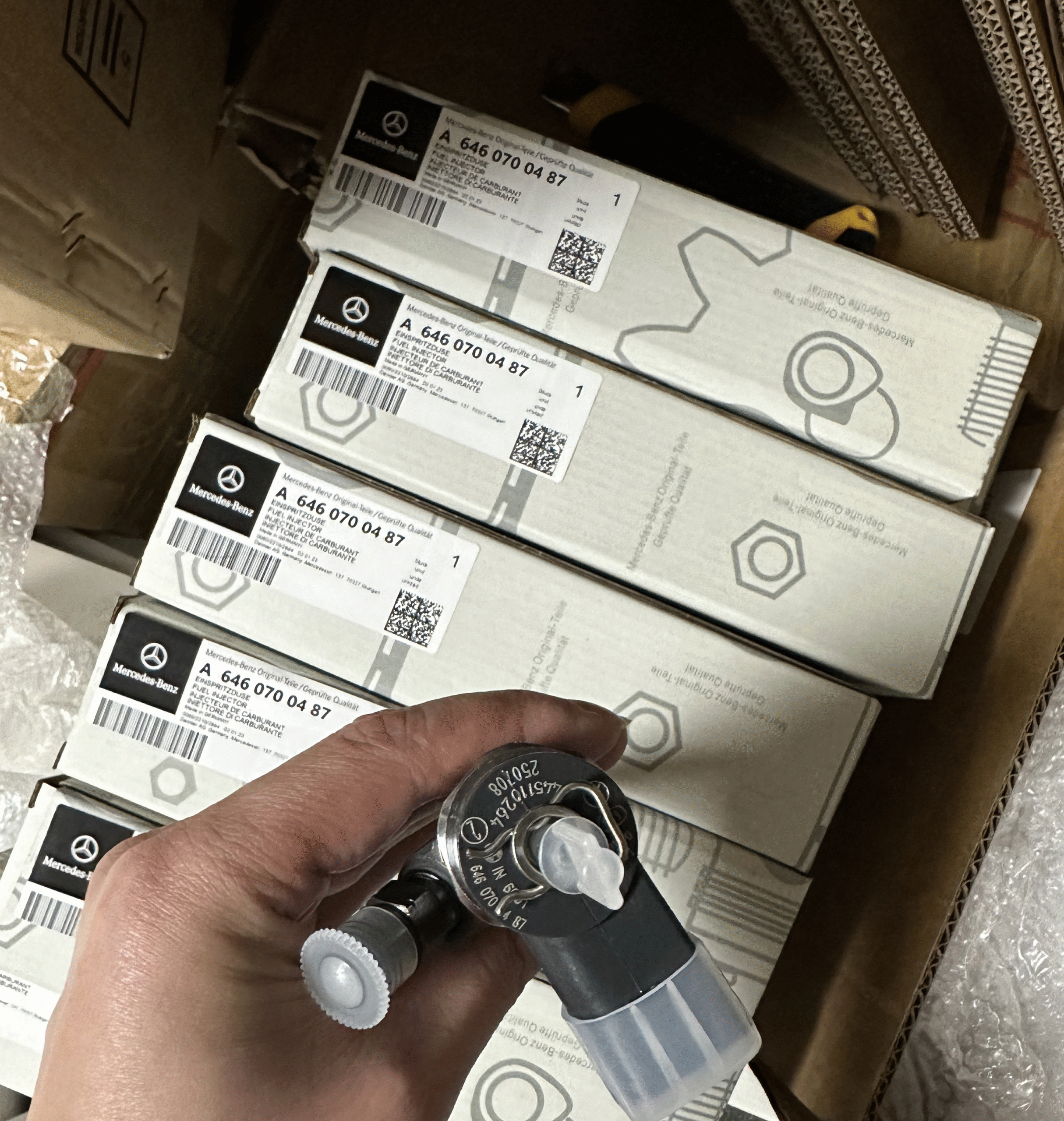 MERCEDES-BENZ W639 Diesel Fuel Injector   6460700487 64607004870080 A6460700487A64607004870080 - Image 6
