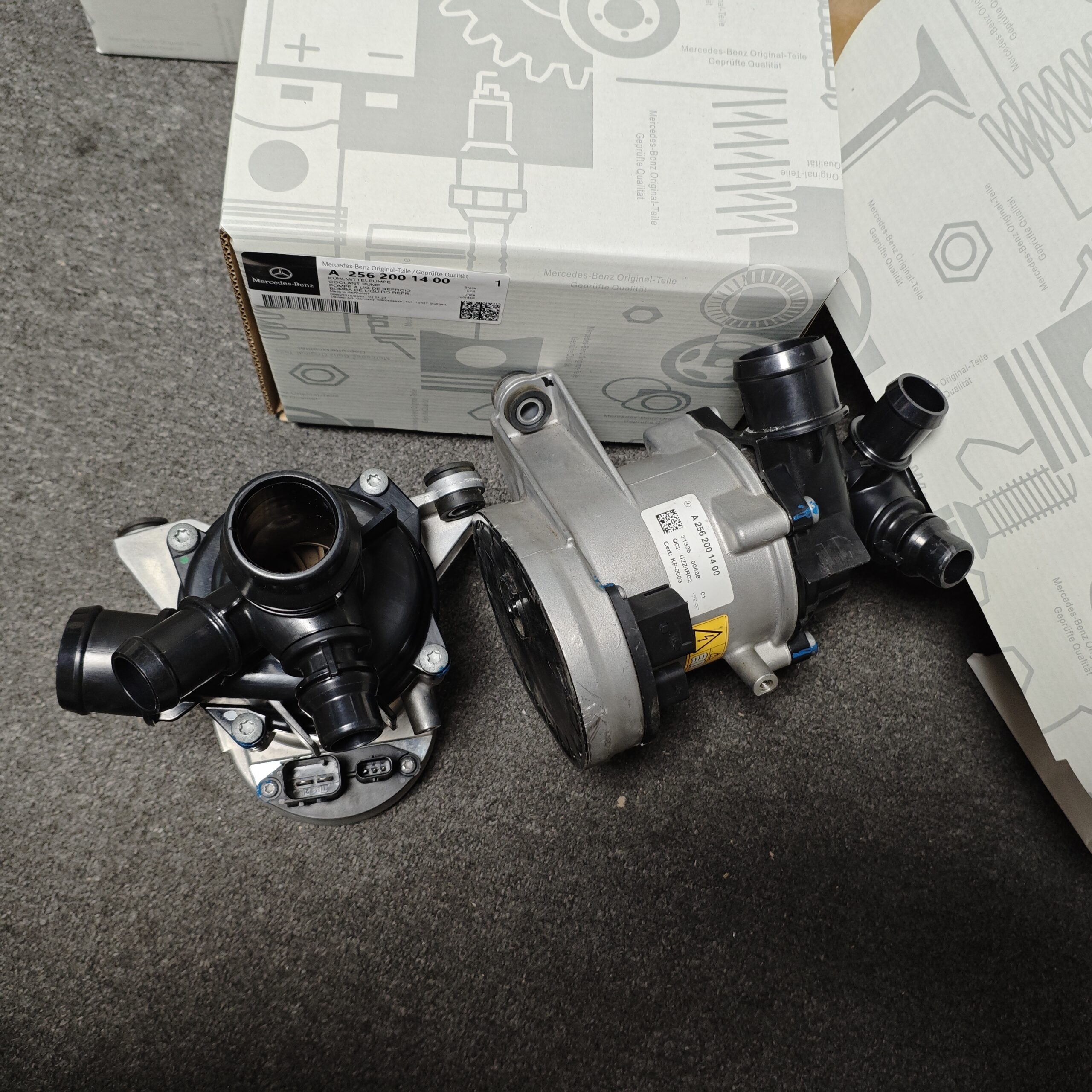 MERCEDES-BENZ X290  W213 W223 V167 Coolant Pump 2562001400 2562000400 2562000500 - 画像 (3)