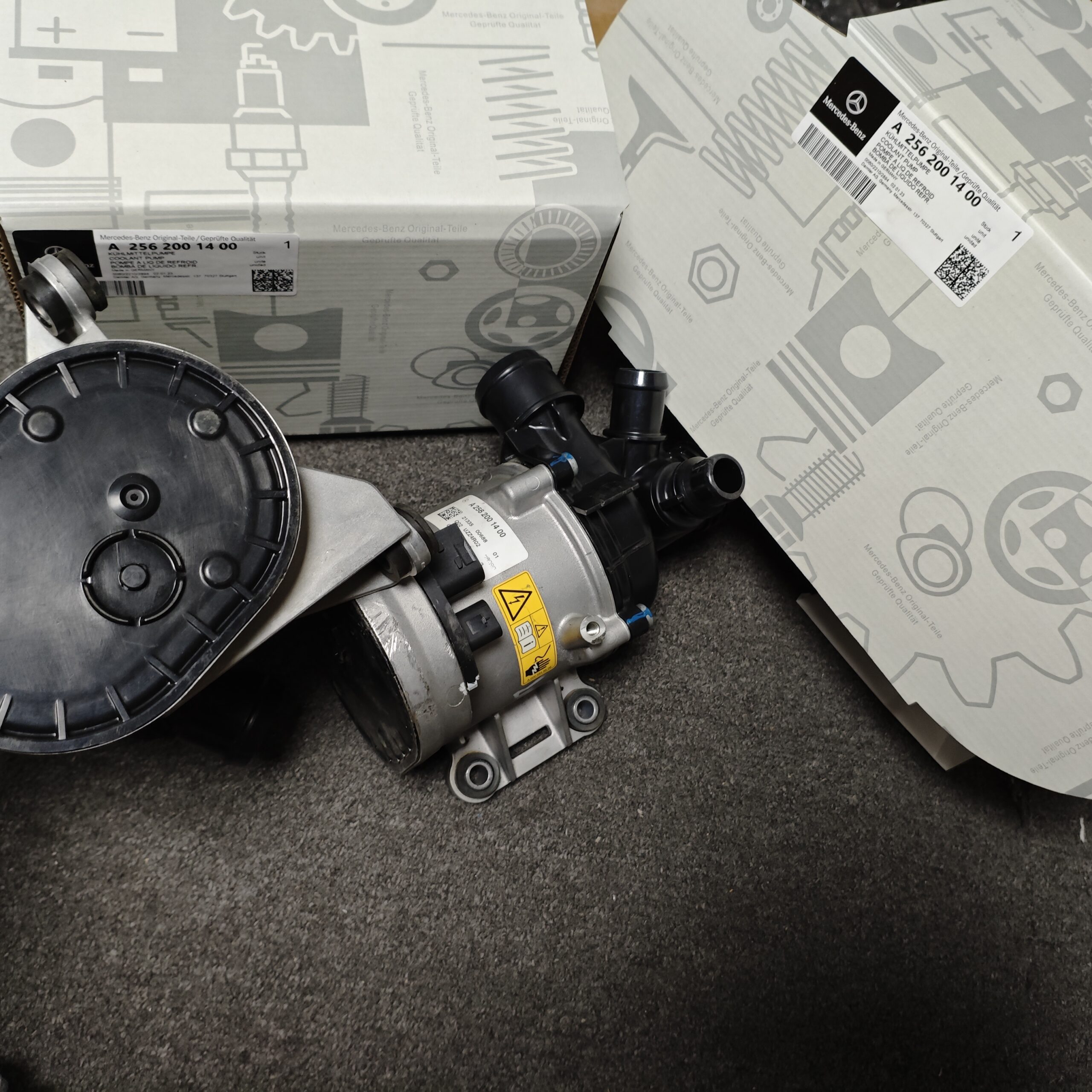 MERCEDES-BENZ X290  W213 W223 V167 Coolant Pump 2562001400 2562000400 2562000500 - 画像 (5)