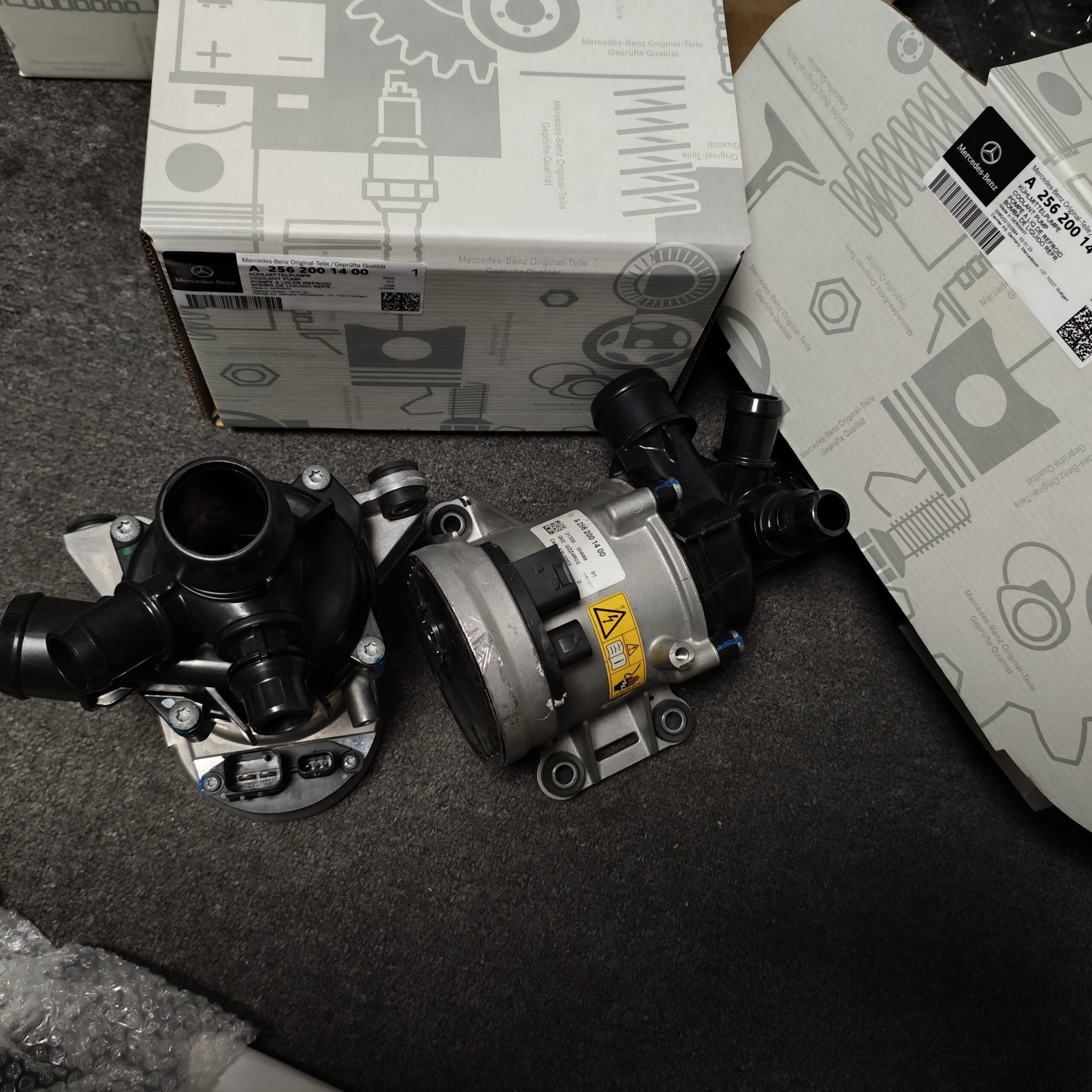 MERCEDES-BENZ X290  W213 W223 V167 Coolant Pump 2562001400 2562000400 2562000500 - 画像 (4)