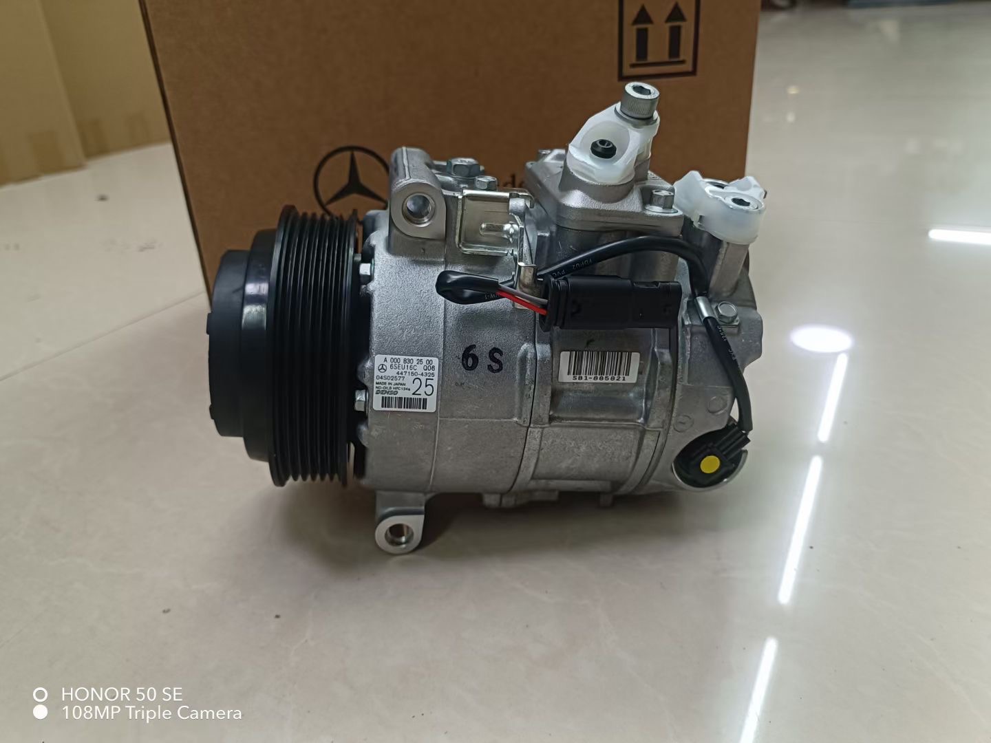 MERCEDES-BENZ  C250 C300 C350 C63 AMG CL600 A/C Compressor 0008302500  0008305200 0022303111 - Image 2