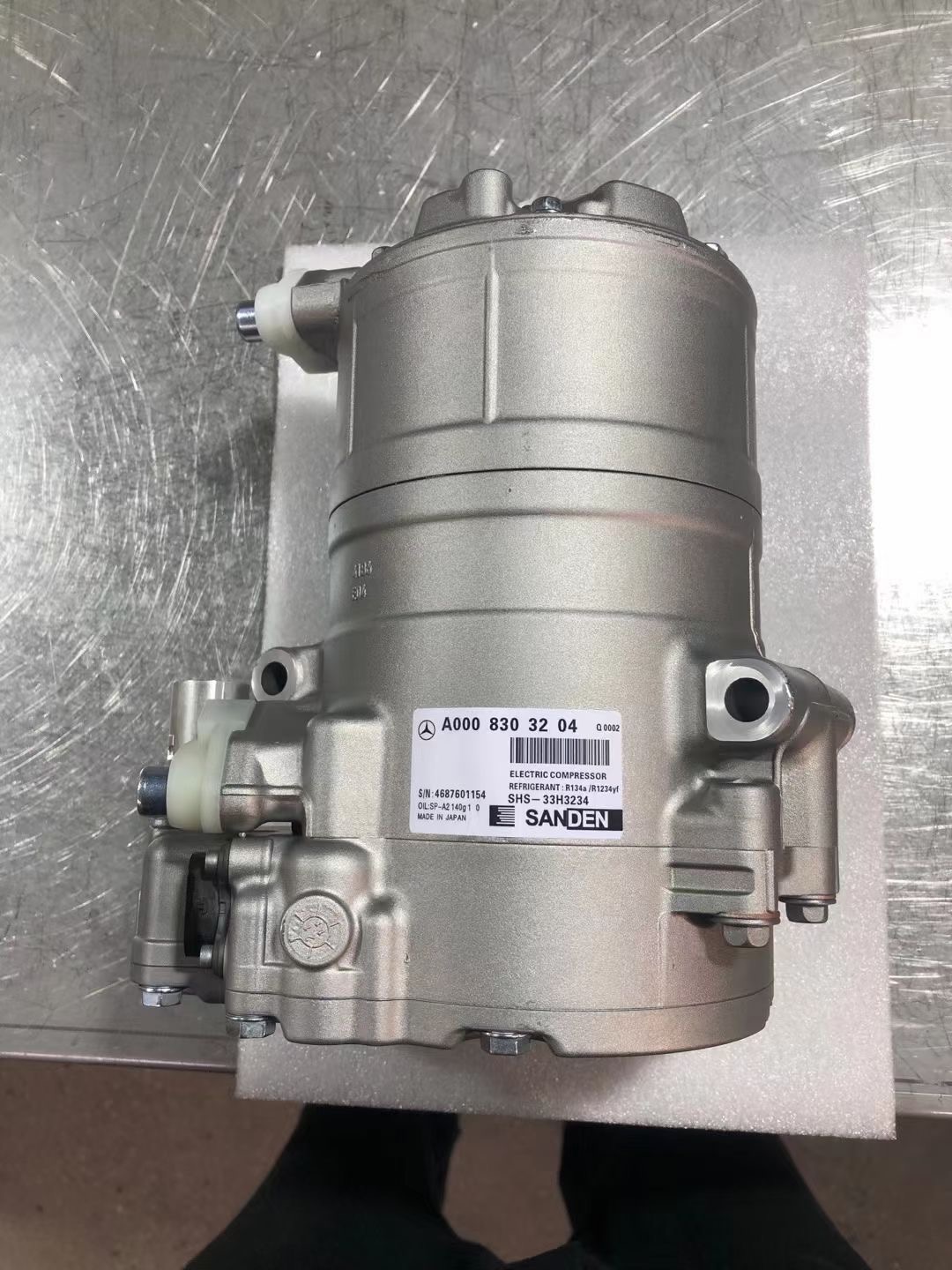 MERCEDES-BENZ S550E S560E GLE550E GLC350E W222 A/C Compressor 0008303204 0008300301 000830320480 0032306611 - 图片 1