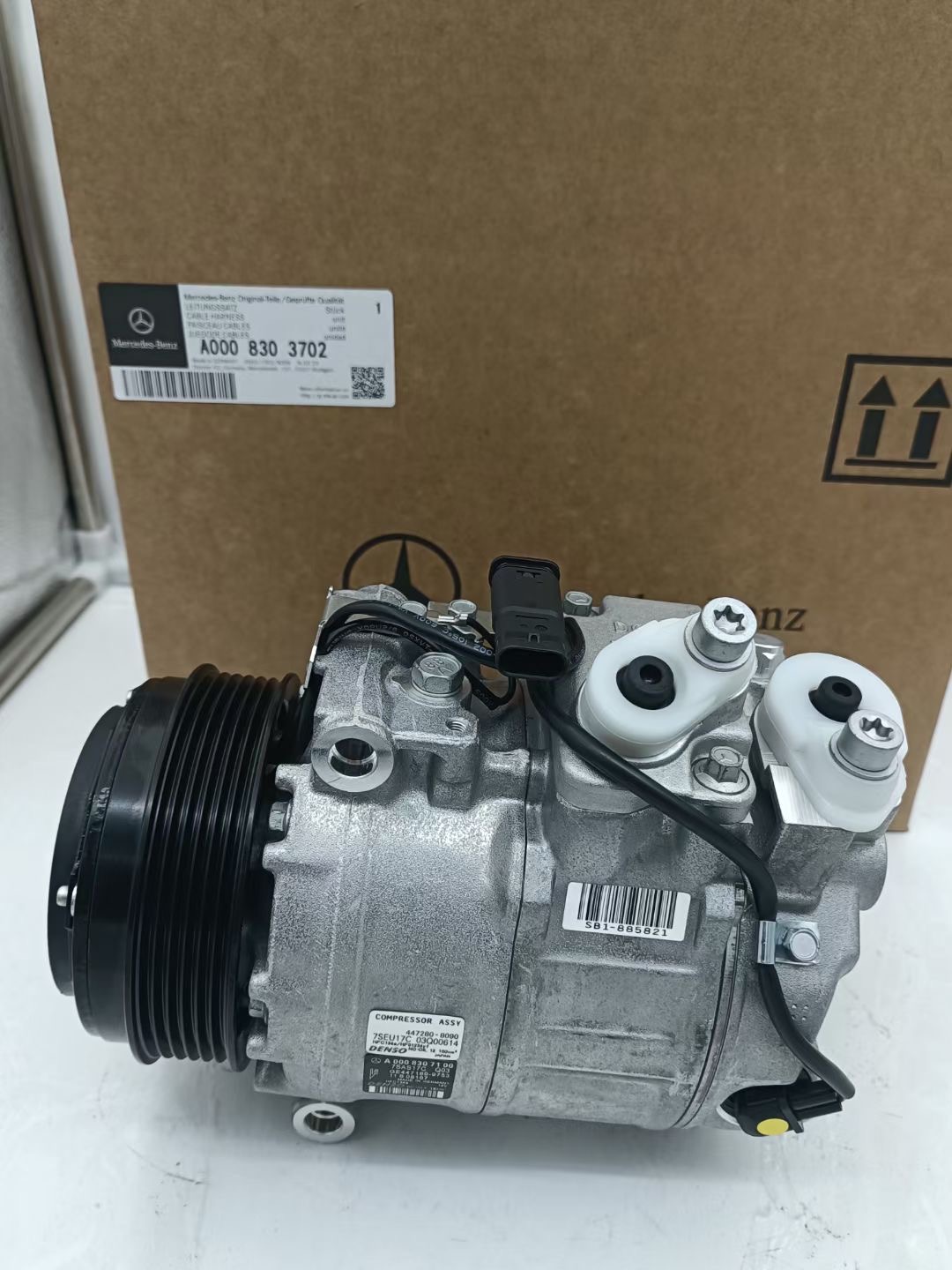 MERCEDES-BENZ GLE W166 C292 W222 S-Class GLS350 ML350 AC Compressor 0008303802  0008307200 - Image 1