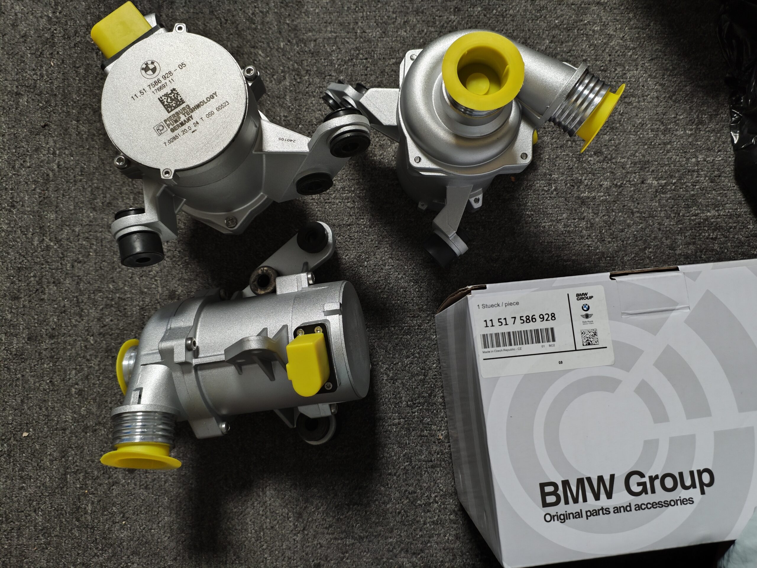 BMW E81 E46 E60  Electric Engine Water Pump 11517586928 11517511220 11517511221 11517515778 11517559272  11517563786 11517574119  11517574121  11517586924 11517586929 - 图片 4