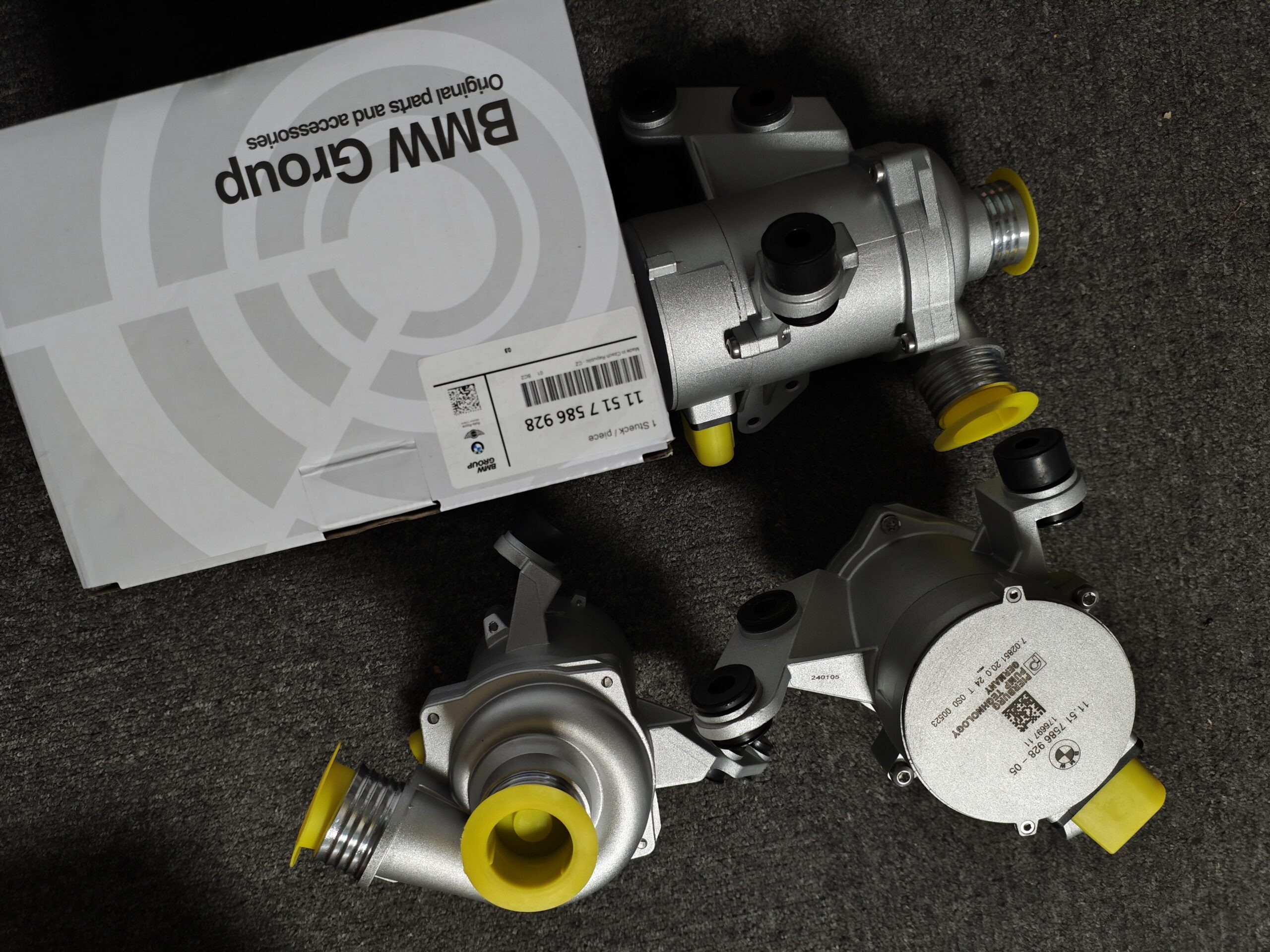 BMW E81 E46 E60  Electric Engine Water Pump 11517586928 11517511220 11517511221 11517515778 11517559272  11517563786 11517574119  11517574121  11517586924 11517586929 - 图片 3