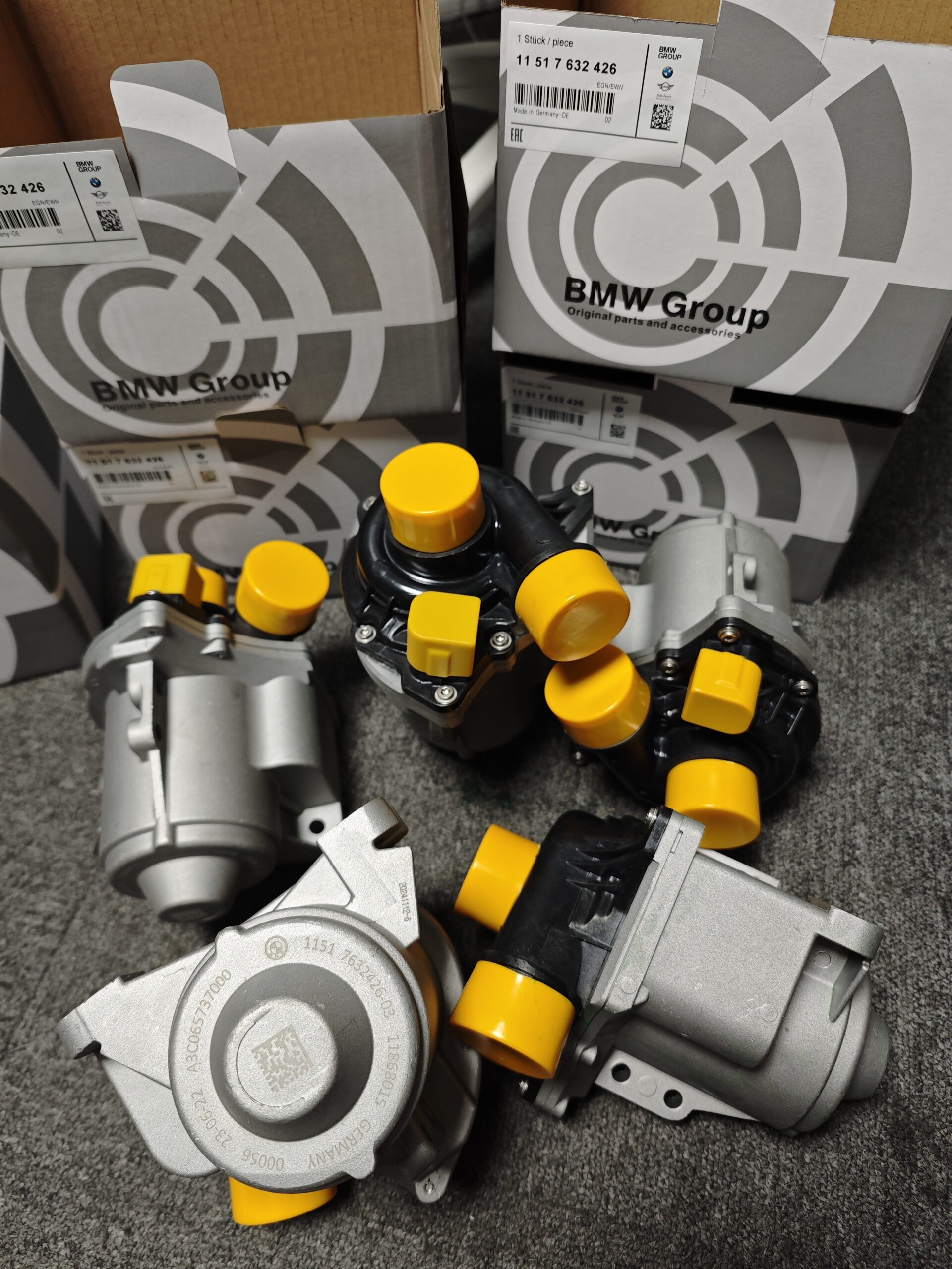 BMW F25 F70 E90 F06 F10 Electric Water Pump 11517632426 11517563659 11517568594 11517588885 11519455978 - Image 1