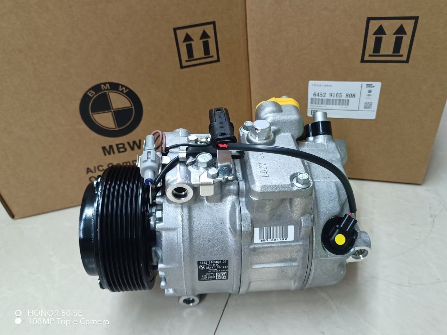 BMW  F10 A/C Compressor  64529165808 - Image 2