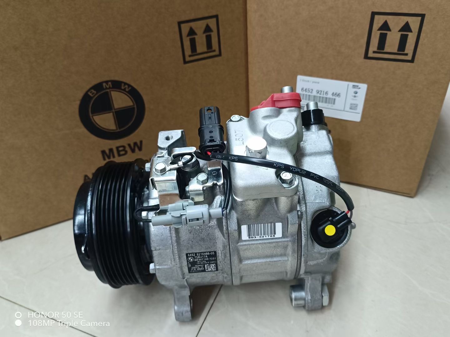 BMW X1 X3 X4 Z4 A/C Compressor  64529223694 64506805070  64529216466 64529399059  64529225703 - Image 2