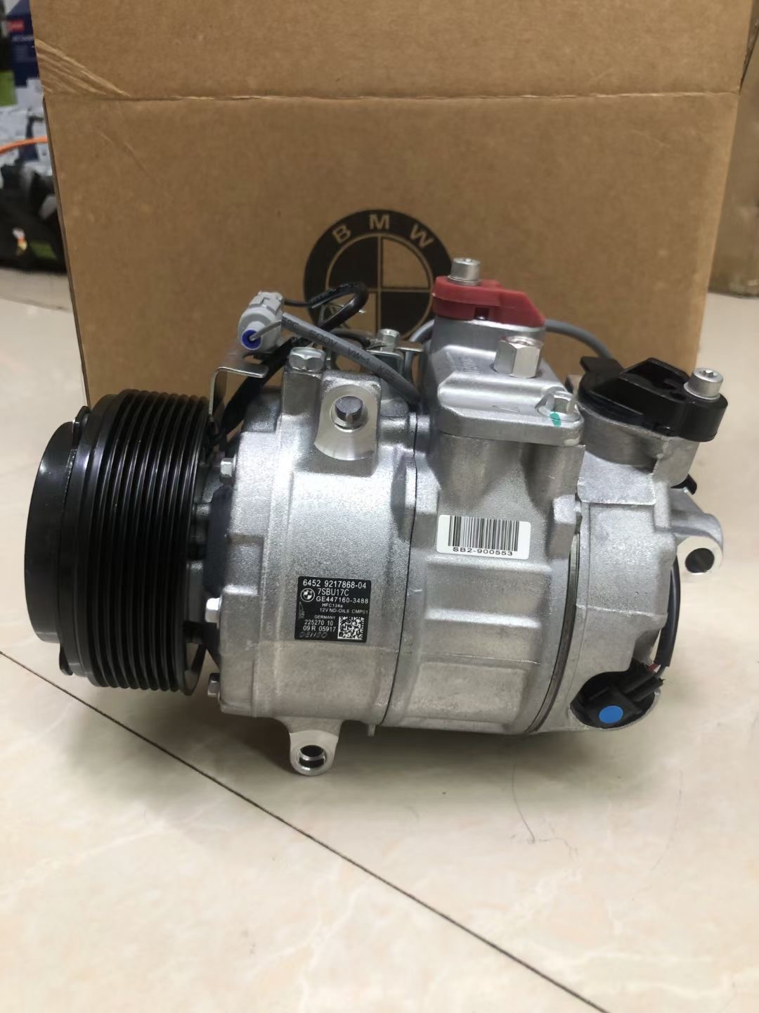 BMW  X5 E70 X6 E71 AC Compressor  64529217868 6452921786801 64529332781 6452933278101 6452933278102 6452939906002 - Image 1