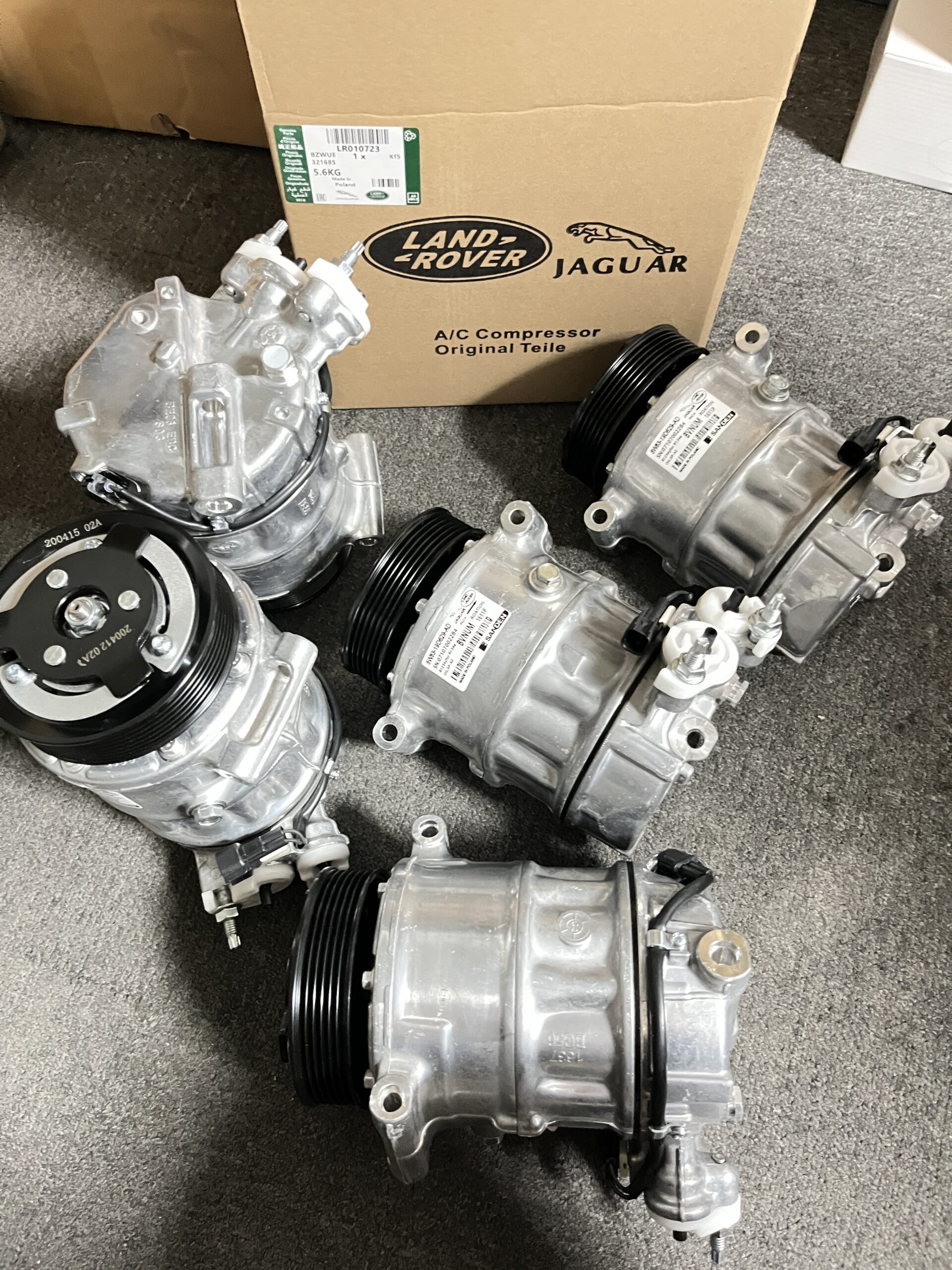 LAND ROVER   LR4 Range Rover AC Compressor  LR056364  LR010723 LR030218 JAGUAR  C2D20754 C2D2790 C2D38105 8W8319D629AD - Image 5