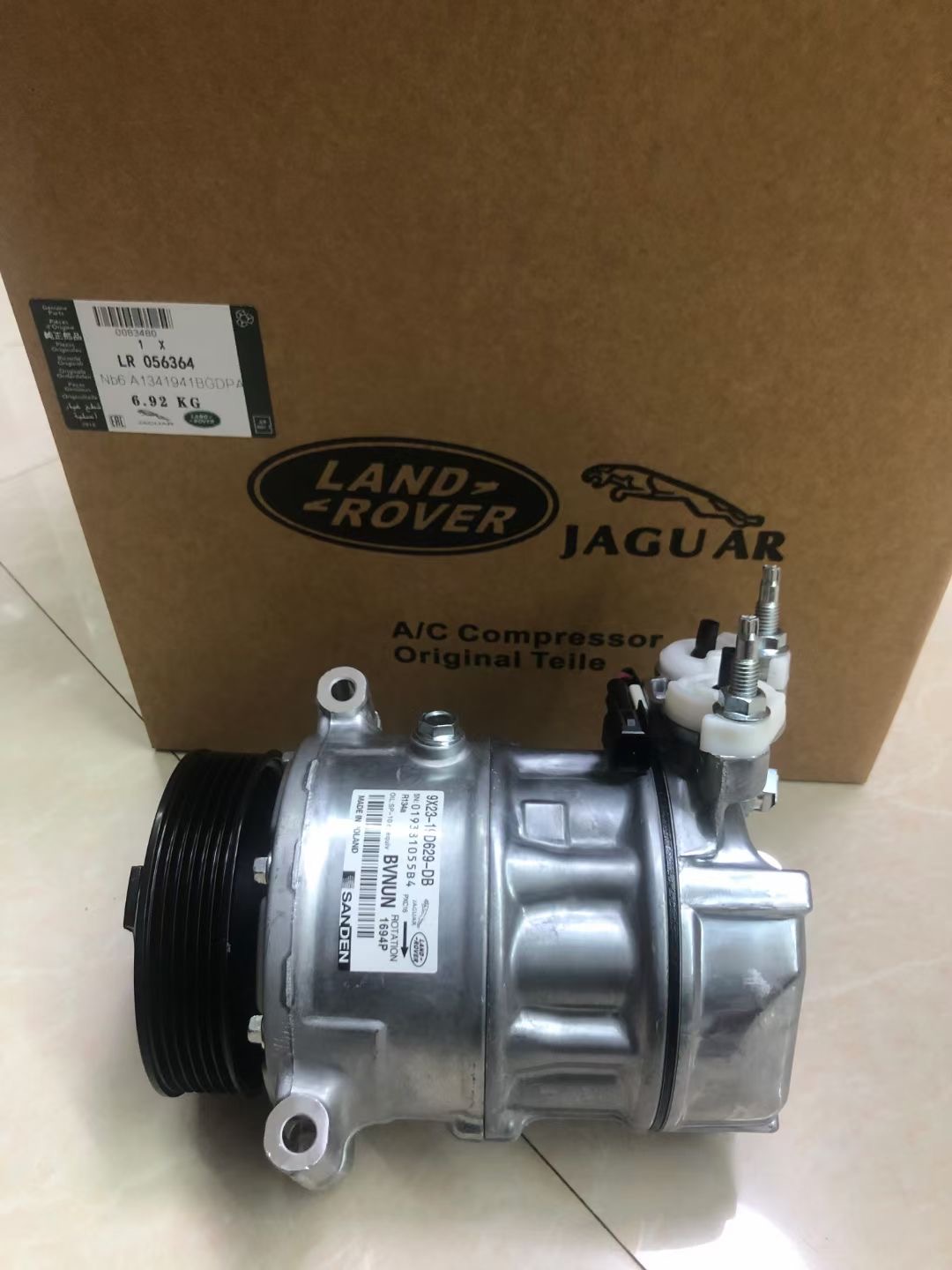 LAND ROVER   LR4 Range Rover AC Compressor  LR056364  LR010723 LR030218 JAGUAR  C2D20754 C2D2790 C2D38105 8W8319D629AD - Image 6