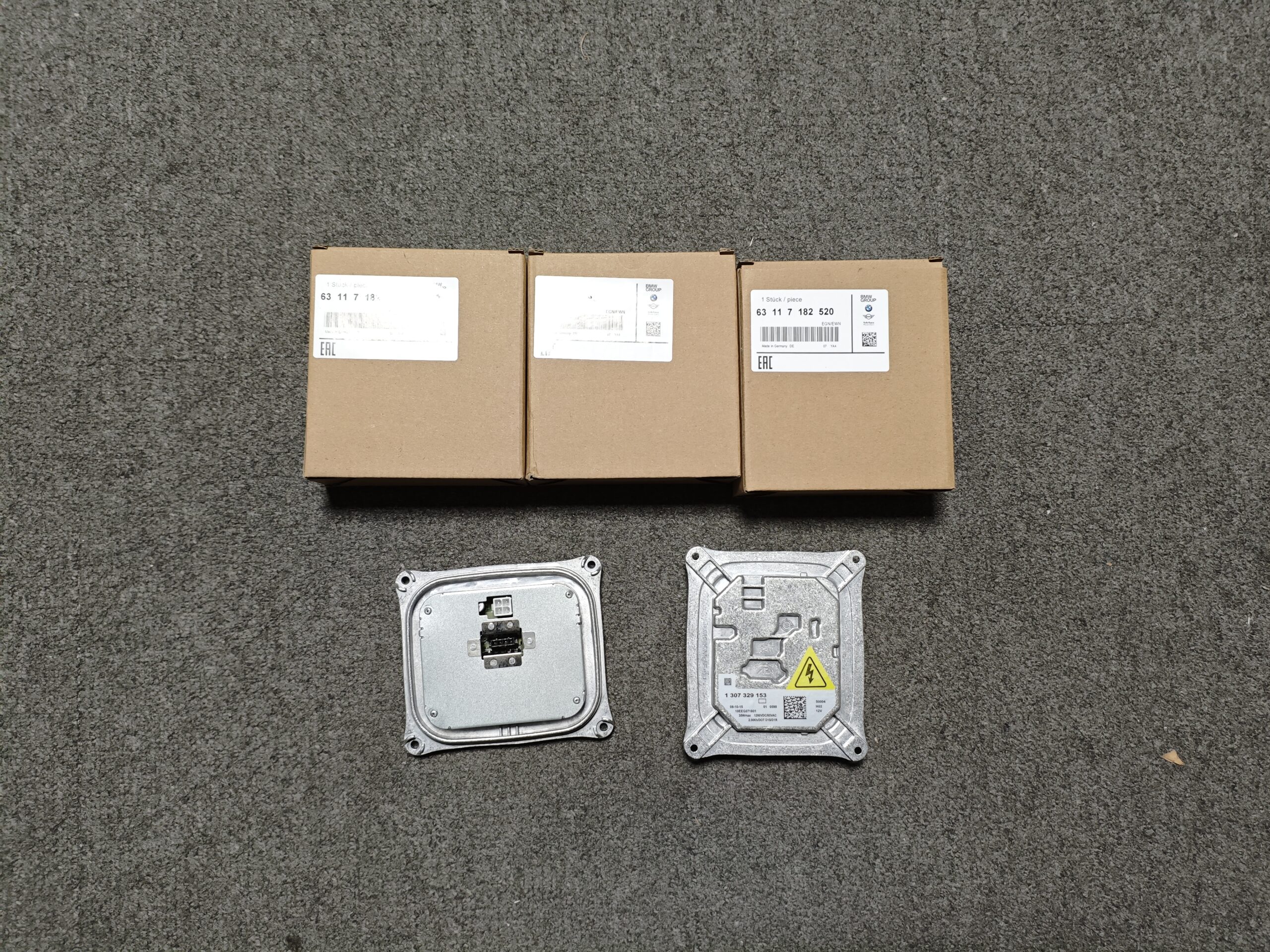 a2521568cd813a7b8e26ce886e61cc4 63117182520 BMW E90 E93 E63 Control Unit, lights 63112754797 - Image 1