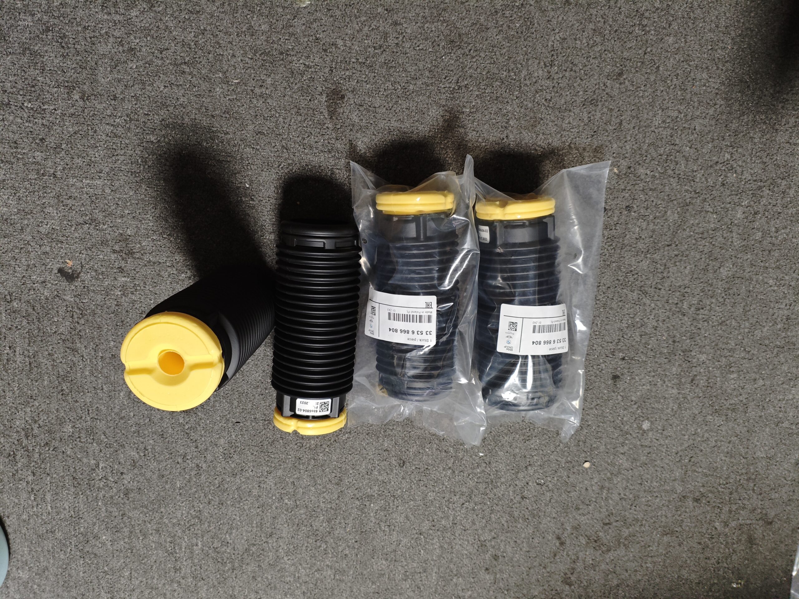 29a5cbf20ee32d4151d2608057ff58d 33536866804 BMW G30 G31 Rubber Buffer For Suspension Rear Axle 6866804 - 画像 (1)