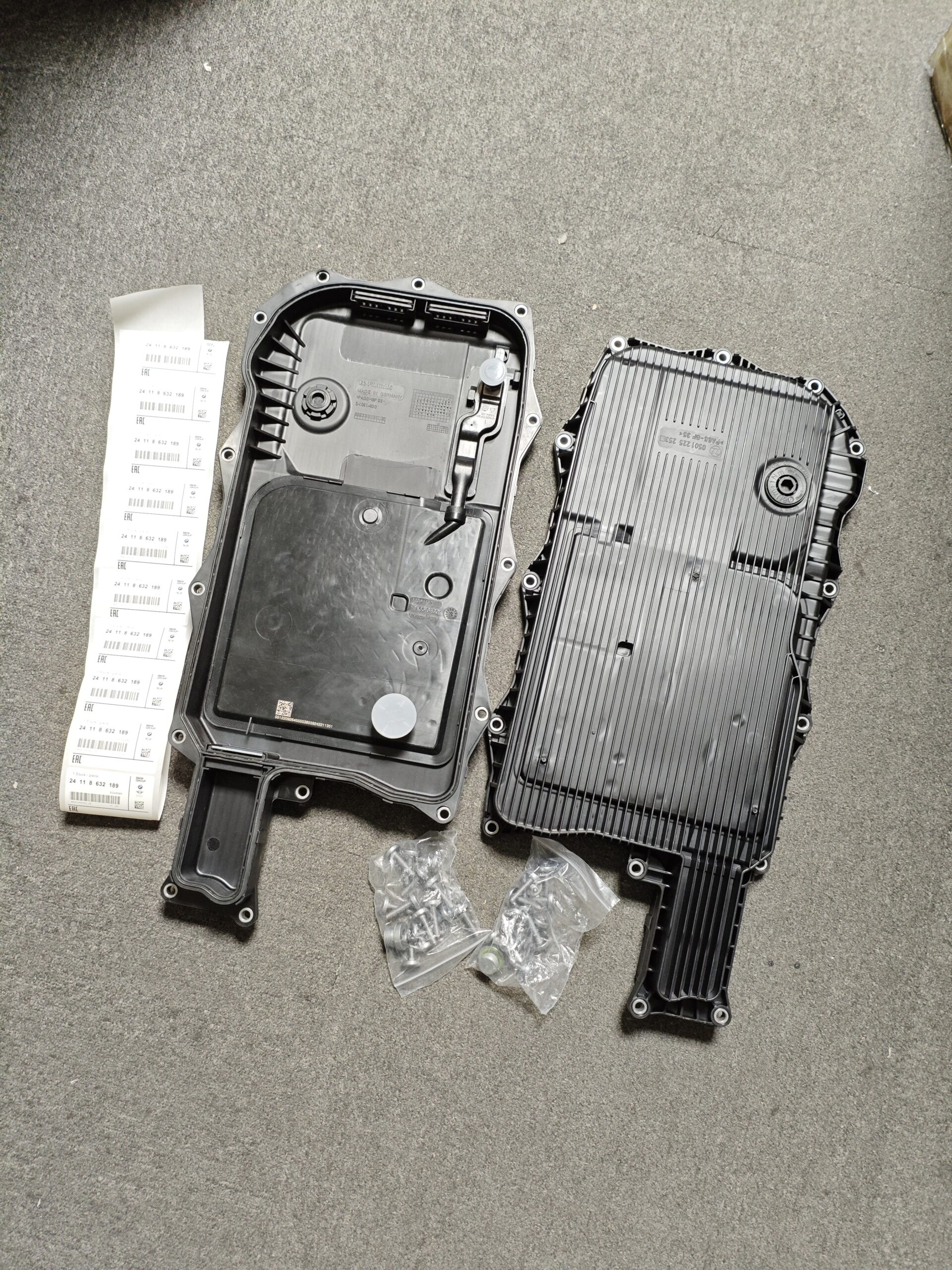 5e8110251baceb7b072176b327e67df 24118632189 BMW G30 G11 F15 Oil Pan 8632189 - 画像 (1)