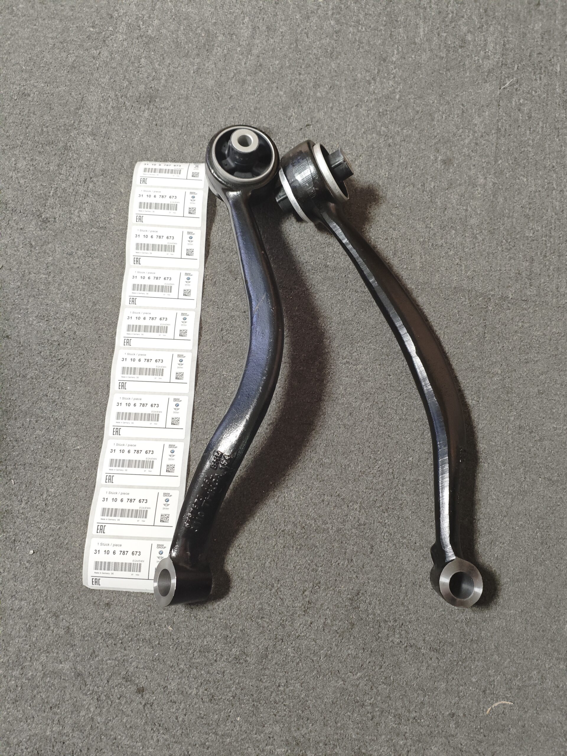 d487af142ceff9e3c1541f740016097 31106787673 BMW F25 F26 Control Arm Front Axle, Left 6787673 - Image 1