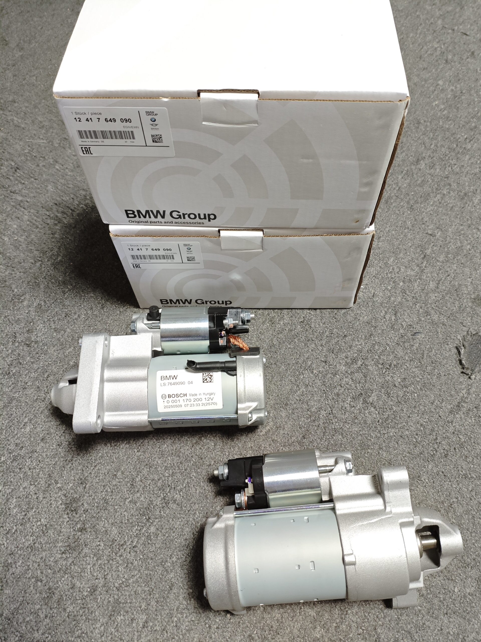 6fa0249d35a9a0ca8a97b0286209853 12417649090 BMW F45 F46 MINI F55 F56 Starter 12417649091 - 图片 1