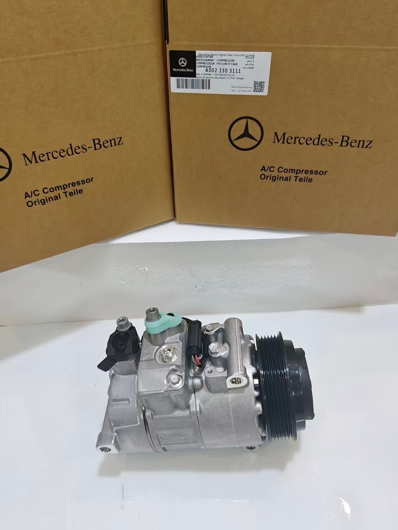 奔驰 空调压缩机 0022303111 000 830 73 00 0022303111 0008307300 Mercedes Benz Compressor A0022303111 A0008307300 - Image 1