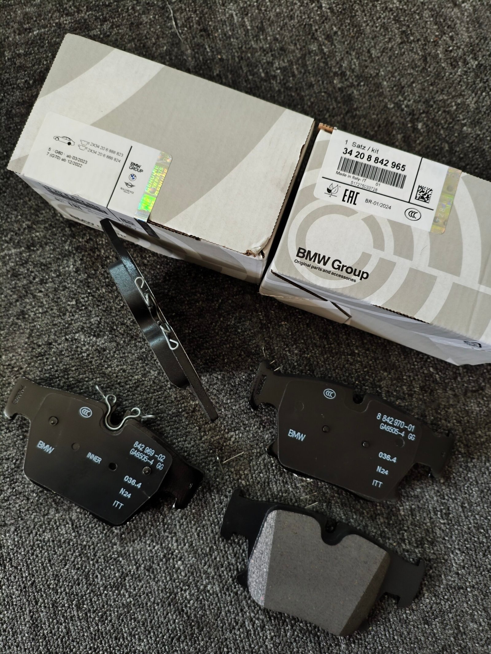 宝马 刹车片 34208842965 34208842965 BMW Brake Pad Set 34208842965 - Image 1