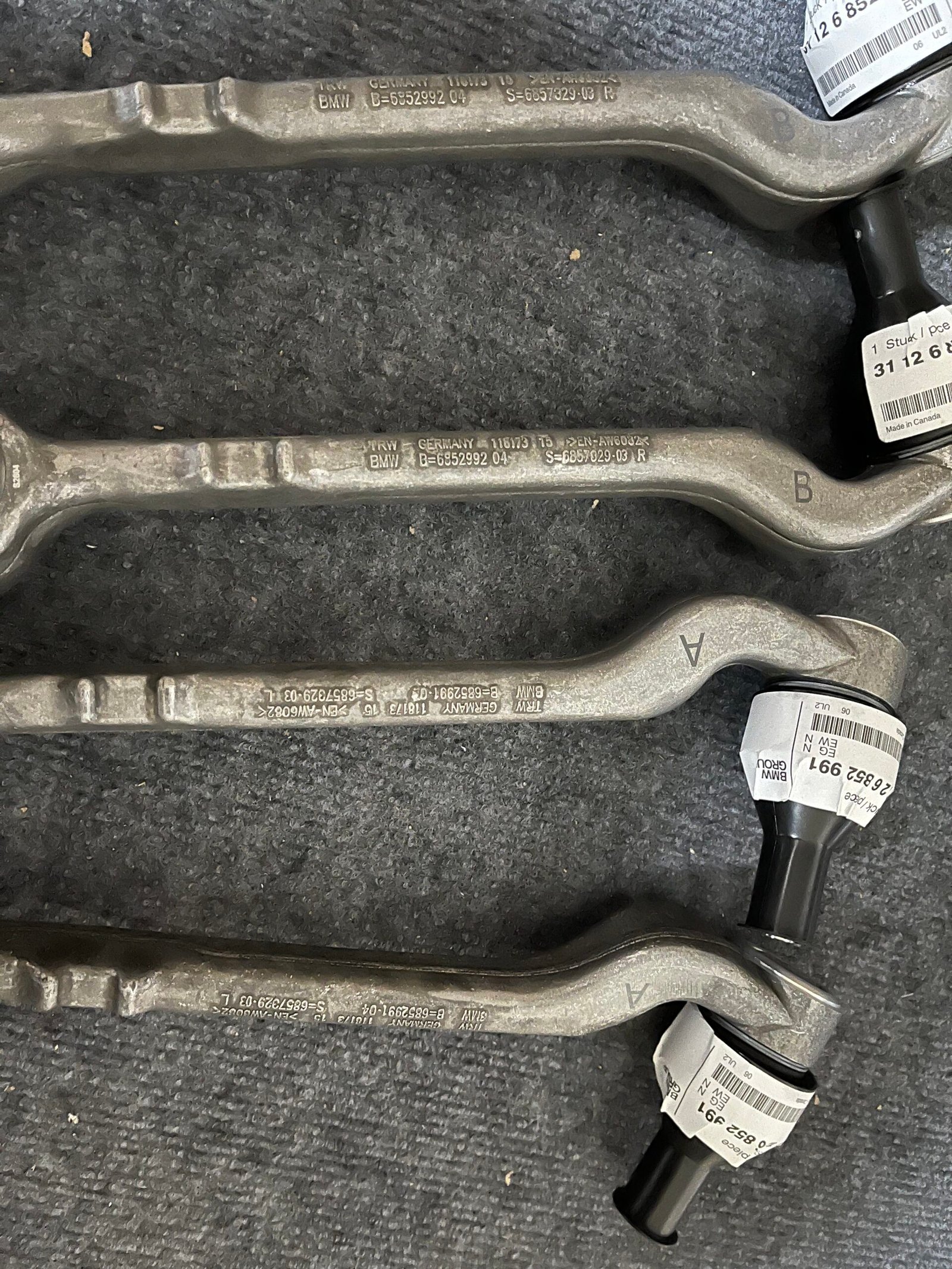 宝马 控制臂 F20 F30 31126852991 31126852992 31126852992 Control Arm BMW F32, F82 F22, F87 Front right 31126852992 - 图片 1