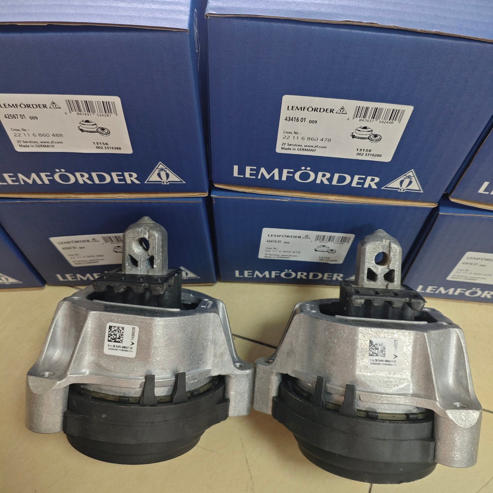 宝马 发动机支架胶垫 22116860478 22116860488 22116860488 Engine Mount for G31 G30 F90 G38 Right side 22116860488 - Image 1