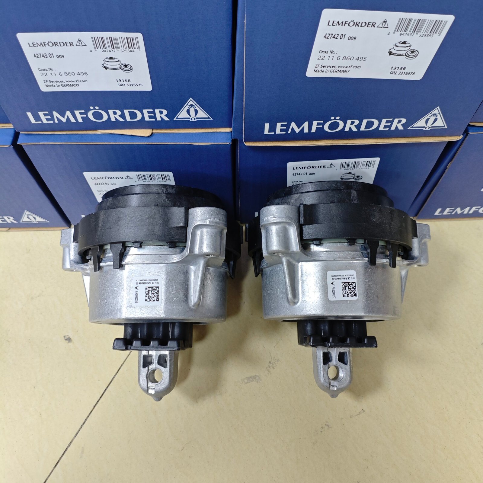 宝马 发电机支架胶垫 22116860496 22116860495 22116860495 Engine Mount for BMW G01 F97 G08 G31 Left side 22116860495 - 画像 (1)