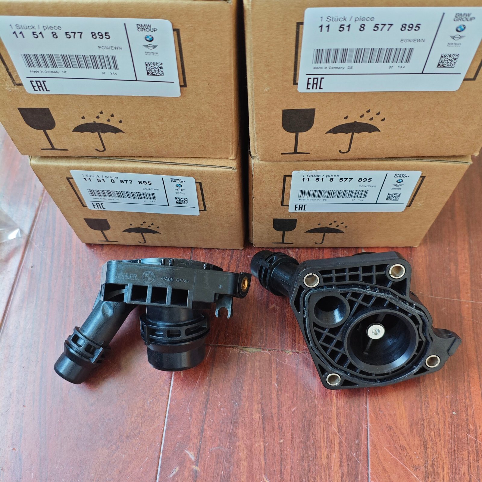 宝马 节温器 11518577895 11518588945 11518577888 11518577895 Thermostat for BMW F30, F80 F34 F31 11518577895 - 画像 (1)